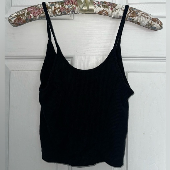 Urban Outfitters Black Ribbed Women's Tank Top - Picture 3 of 4